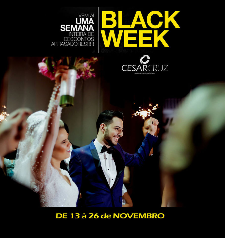Black WEEK - Duas semanas de descontos imperdíveis Black WEEK - Duas semanas de descontos imperdíveis